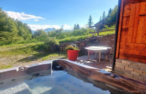 Chalet 6 pers avec SPA, terrasse plein sud à Saint-Michel-de-Chaillol - FR-1-393-22 - Foto 9