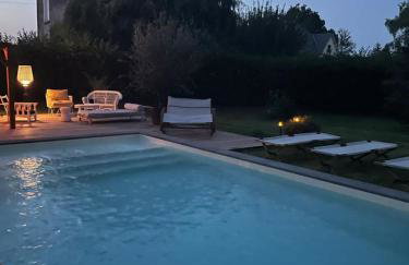 VILLA MURA gite luxe avec piscine et spa campagne et grand air nouvelle Aquitaine Corrèze - Foto 37