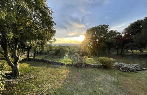 Gîte Lavande vue Luberon 33 hectares piscine Spa Sauna au cœur de Provence - Foto 35