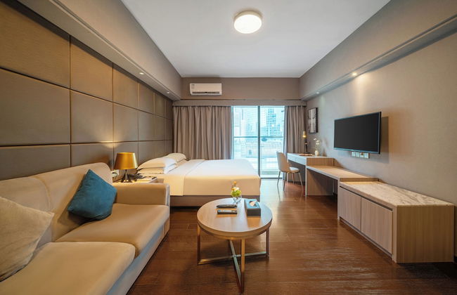 Poltton International Apartment (Foshan Zumiao Lingnan Tiandi Branch) - Foto 13
