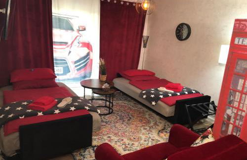 Stylisches Maybach Appartement mit Terrasse für 5 Personen, 5 Betten, große Kochinsel, Homeoffice mit 250Mbit WLAN - Foto 7