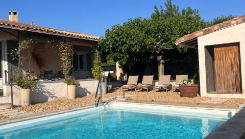 Haus PETIT REVE in Oppède - Foto 4, Garden, sunbed