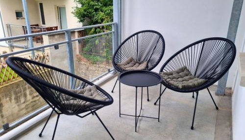 maremar - Style-Loft am Ferberturm - 2 Schlafzimmer - Luxus Boxspringbett - Arbeitsplätze - Highspeed WLAN - Foto 5