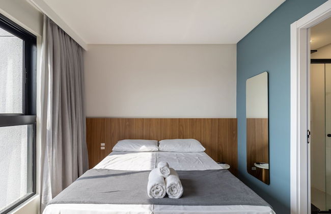 RUP Studios Equipados em Prédio Piscina - Foto 6