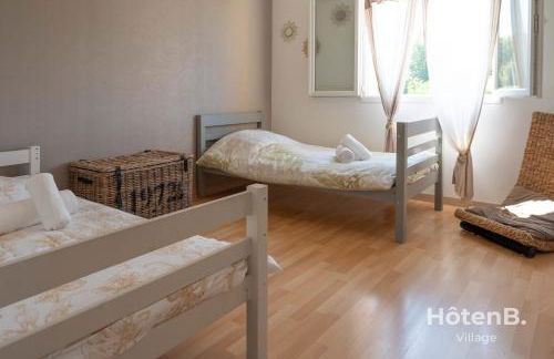 "Les Lièvres" House Air-conditioned Relaxation Oasis with Pool & Jacuzzi - Foto 49