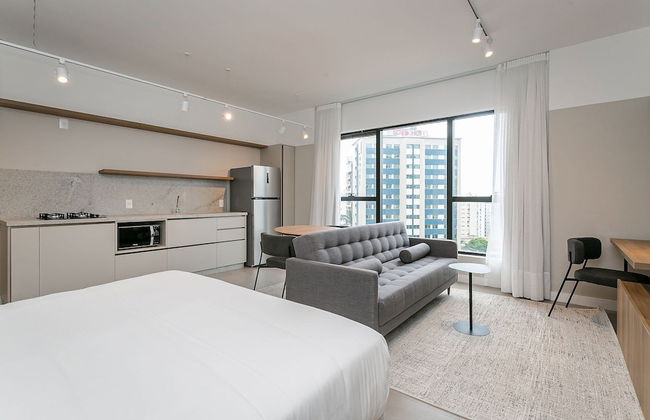 Studios Tower by Viva - Prédio com piscina e estacionamento no centro de Floripa - Foto 5