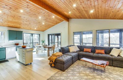 Lakefront Nisswa Home with Deck and Screened Porch - Foto 6