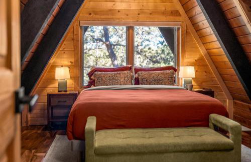 Timber A-Frame, Large Deck, Hot Tub, Fireplace - Foto 22