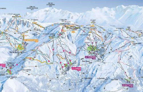 Appartement 6/8 pers à 200 m des pistes - piscine - Photo 28