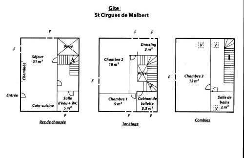Villa 3 chambres à Saint-Cirgues-de-Malbert avec piscine - Foto 52