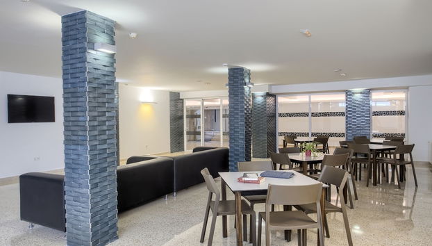 Sala de estar do lobby