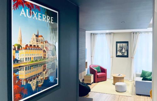 Maison et Jardin Le 14 à Auxerre - Confort et Détente - Foto 6