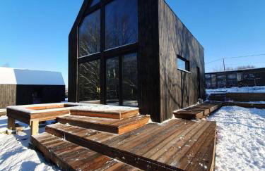 Schody do wody Domek z linią brzegową Kaszuby sauna goraca balia - Foto 37