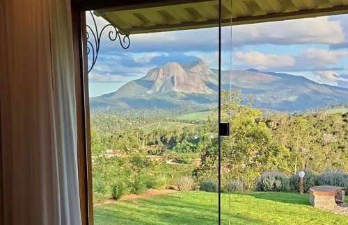 Chalé Bela Montanha Vista Pedra Azul Lareira e Charme - Foto 15