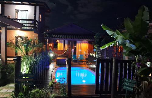 Chalés Praia do Rosa piscina compartilhada - Foto 3