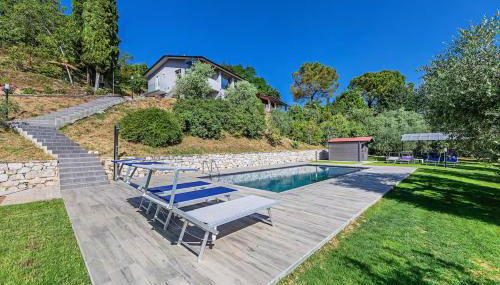 Castelletto with two suite apartments & pool & park free - Foto 4, Garden, sunbed, Garden view