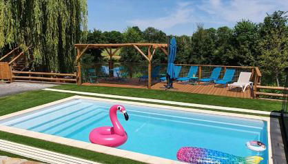 Gîte La Terrasse du Loir à 2km du Zoo de la Flèche - Photo 2, Garden, sunbed, Garden view