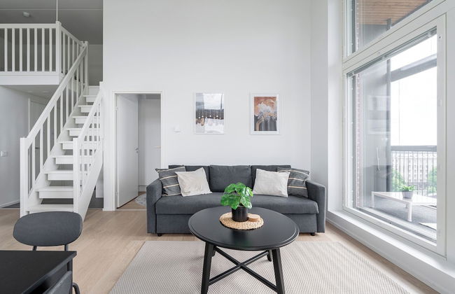 3BR Modern Loft Penthouse with Sauna & Parking - Foto 18