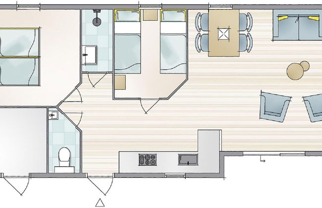 Comfortable Chalet With Dishwasher, in the Texel Dune Areal - Foto 12
