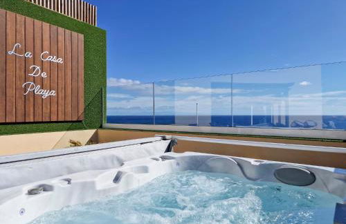 La Casa de Playa - piscina y jacuzzi a 50m del mar - Foto 18