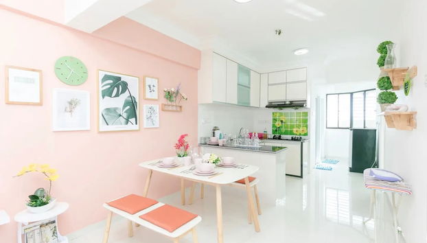 Essbereich im Zimmer