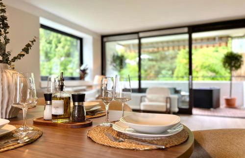 HyggeLiving - DELUXE - 90qm - Balkon - Gartenblick - 55 Zoll TV - Boxspringbetten - Hunde - Kinder - Fahrradkeller - Foto 34