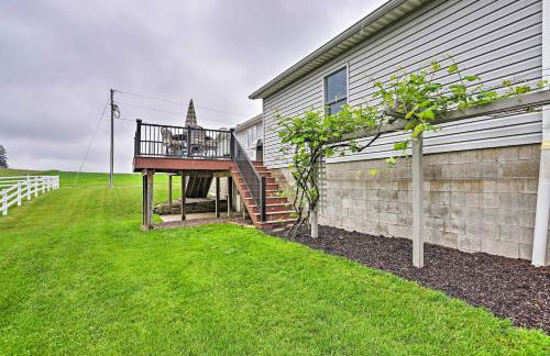 Millersburg Home with Covered Porch and Fire Pit! - Foto 24