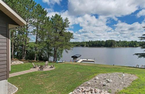 Northwoods WI 6BR Lakefront Cabin Retreat on Lake Nokomis - Minnohawk Lodge - Foto 72