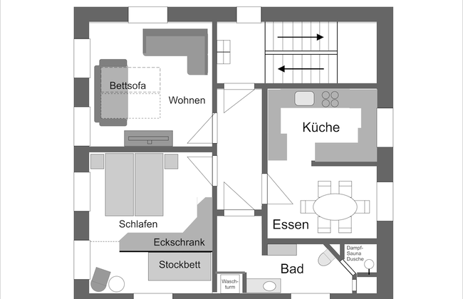 Ferienwohnung im Fürstenland - Foto 36