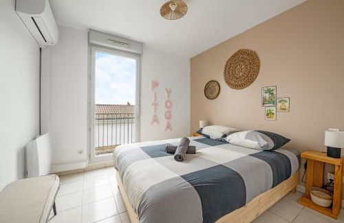 Le Surf : Triplex (T4) parking, rooftop et clim - Foto 7