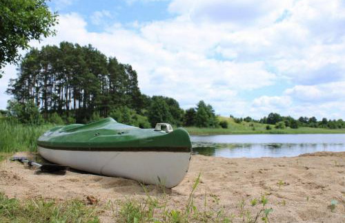 Między Olchami domek nad jeziorem. Noclegi całoroczne. Cisza, spokój. - Foto 20