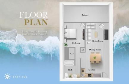 Infinite View and Balcony with Pool, Gym, Near Beach - Foto 8