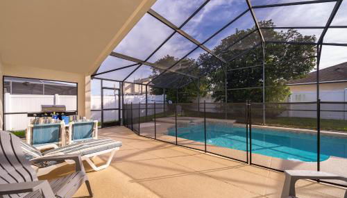 4BR-3BA-Large Private Pool-Free WiFi-Near Disney - Foto 4