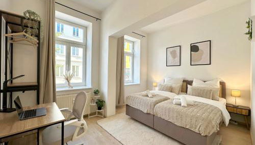 LIVA Stays Schwerin Zentrum - 4 Ferienwohnungen mit Küche und WLAN - Nähe Hauptbahnhof - Ideal für Familien & Monteure - Foto 2, towels, wardrobe