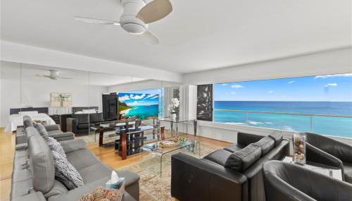 Beachfront Honolulu Condo ,Ocean View, High Floor, Quiet, Colony Surf 1202 - Foto 2