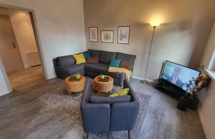 Apartments am Saalebogen mit Gartenterrasse, Grillkamin und freie Parkplätze - Foto 29