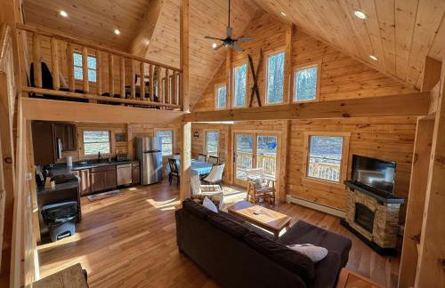 18HA Log home close to CannonFranconia Notch - Foto 33