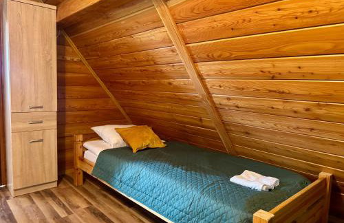 Drewniany zakątek - domek z sauną i balią - Foto 36