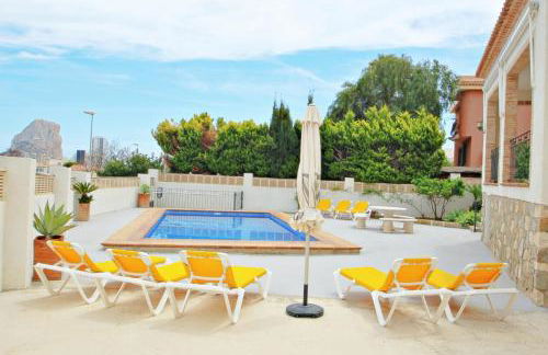 Maite - spacious villa with views and private pool in Calpe - Foto 6