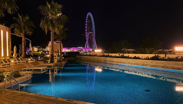 Chic Minimalist 1BR in Address JBR - Foto 5, Habitación