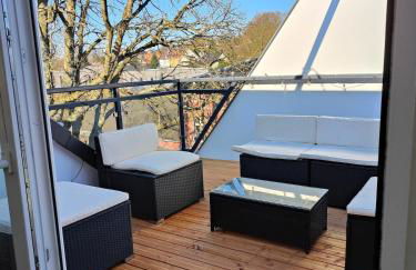 Im Löwental Galeriewohnung an der Ruhr, 2 Schlafzimmer auf 2 Ebenen - Foto 13