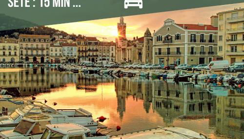 Appartement Le Vauban - 40m2 à Frontignan Plage - À 200m de la Plage - 15 min de Sète - Foto 4