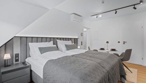 1-2 Personen - Parkplatz - Fahrradgarage - Zentrum - Küche - WLAN - Klima - Foto 5