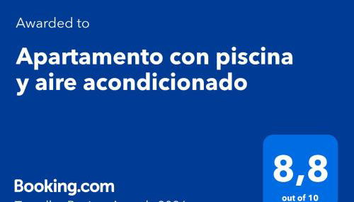 Apartamento con piscina y aire acondicionado - Photo 2