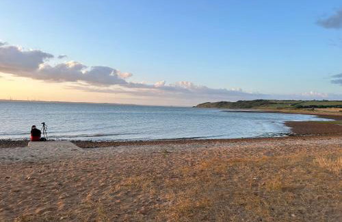 luxury new 3 bed caravan with stunning sea view on private beach in Thorness bay - Foto 47