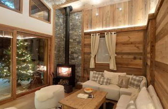 L'Échappée - Chalet d'exception avec sauna, 7 chambres 7 salles de bain, terrasses, jardin et vues sublimes, skiroom, proche télécabine - Foto 11