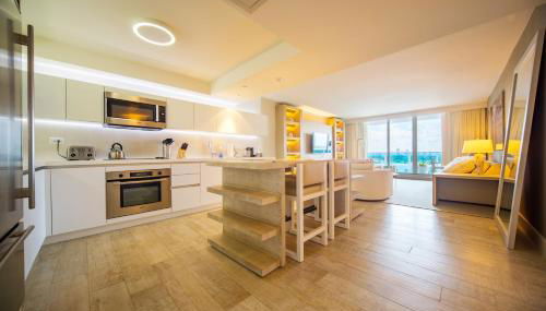 1 Hotel 1 Bedroom 1 and Half Bathroom Beachfront Residence With Balcony - Foto 2