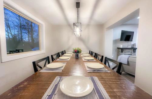 Spa Lodge Sleeps 9 Sauna Hot Tub Mtn Views - Foto 8