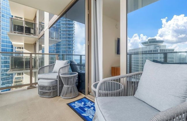 Sky Ala Moana 2307 1 Bedroom Condo by RedAwning - Foto 25