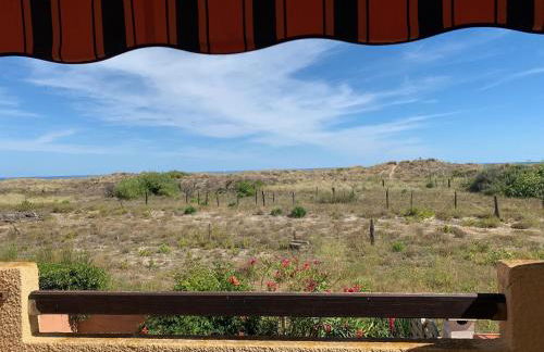 Mon Petit Paradis, vue sur dunes et mer, accès direct plage Robinson, terrasse, WIFI, parking privé, très ressourçant, à Marseillan Plage - Foto 15